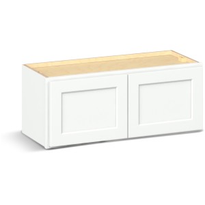 Reliabilt Parkstone II Reliabilt Parkstone II Brilliant White Wall Cabinet, 30-in x 12-in - 641264 | Lowe's Pro Supply